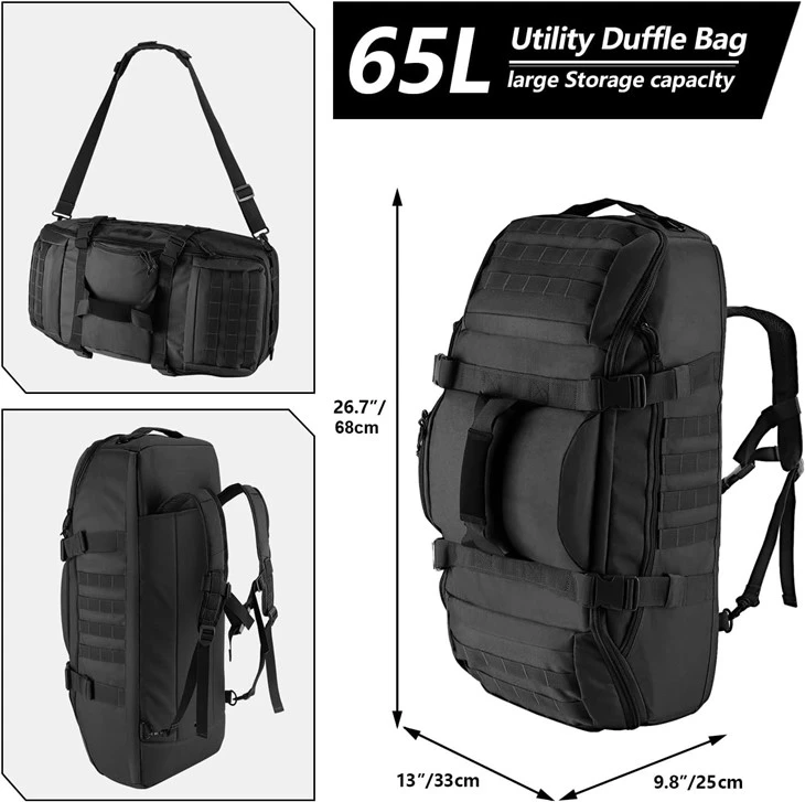65L Large Duffle Bag Backpack suppliers